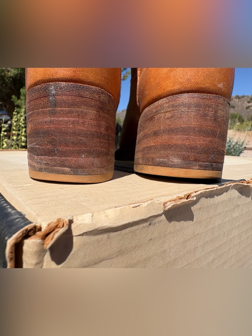 FRYE πΊπΈVTG 1960-1970βs Campus Tall Boots Black Label - Picture 10 of 16